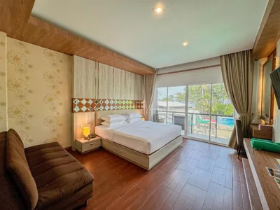 Monolocale con una camera da letto — Quality Beach Resorts and Spa Patong